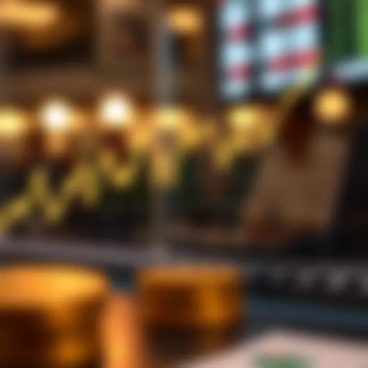 Graph depicting fluctuations in the Australian Dollar against the US Dollar driven by global economic factors