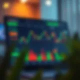 Screenshot of a user-friendly trading platform interface showing charts and asset options