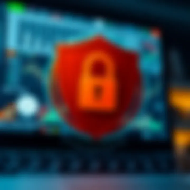 Security Measures Ensuring Safe Online Trading on Binary.com Visual representation of secure online trading with encryption and protection symbols