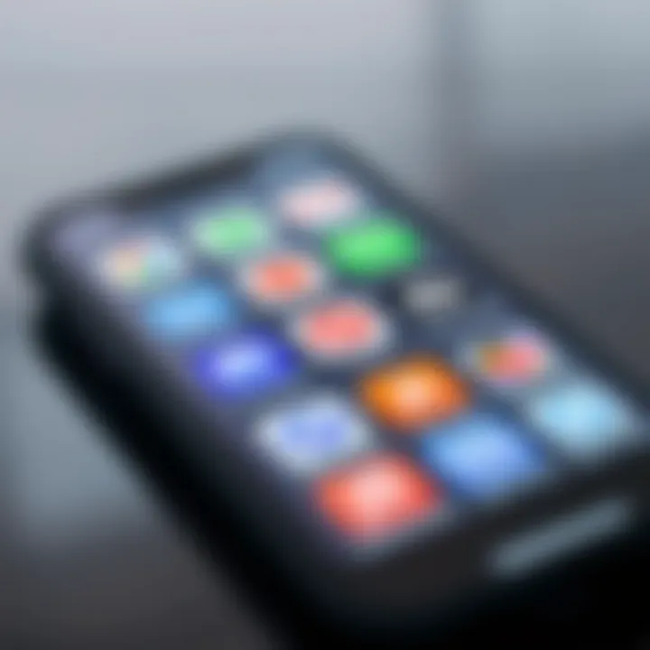 Mobile phone screen displaying various trading app icons popular in Kenya