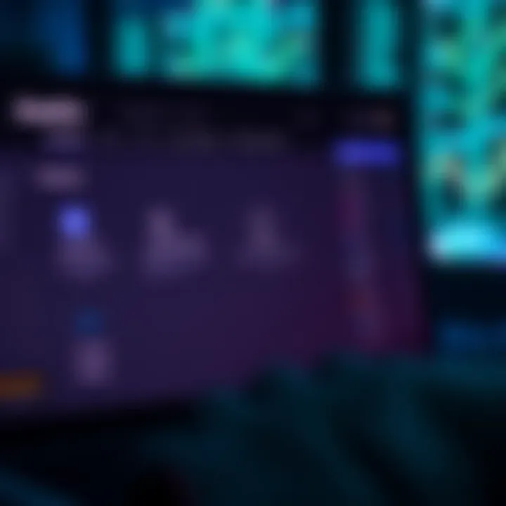 Visual representation of account choices and security features within the Deriv platform