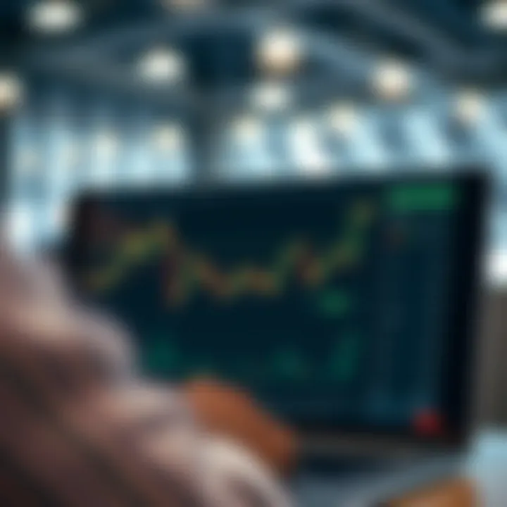 User interface of the app.deriv trading platform showing various market graphs and real-time data