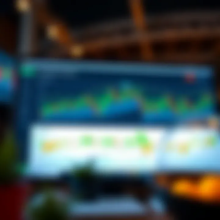 Customized TradingView chart featuring Kenyan market data with broker integration options