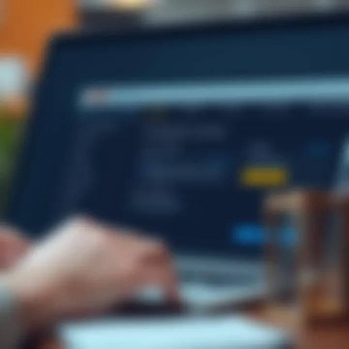 User interface showing account management options and security features on Deriv platform