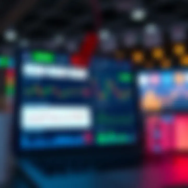 Dashboard of Deriv Analysis Tool APK showing market trends and trading indicators