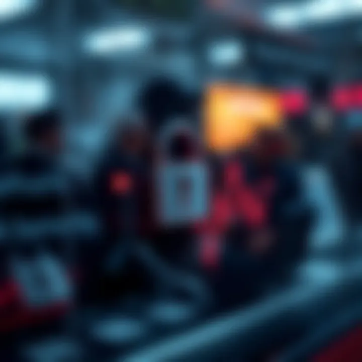 Visual representation of secure login and customer support for Deriv.com users