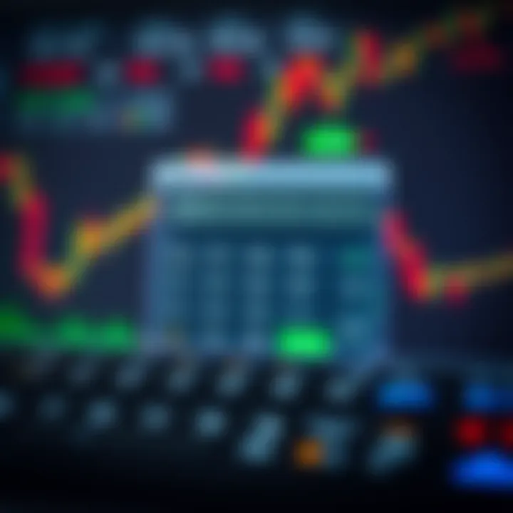 Forex trading interface displaying currency pairs and pip values for accurate calculation