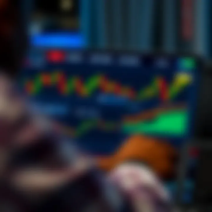 Navigating the Trading Dashboard and Account Overview on Deriv Trading dashboard on Deriv platform showing real-time market charts and account overview