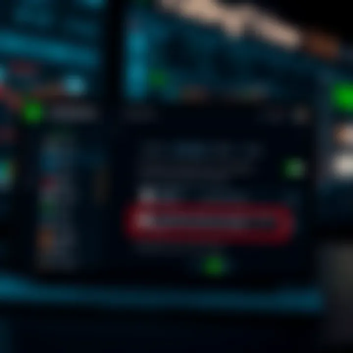 Personalizing TradingView Tools on Deriv Custom settings panel highlighting options for personalizing TradingView tools within Deriv for enhanced market analysis