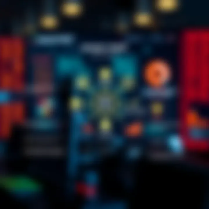 Diagram illustrating the components and workflow of a binary trading bot