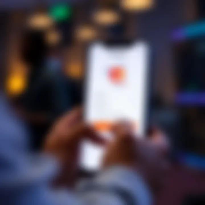 User logging into Deriv platform on a mobile device displaying a secure login interface