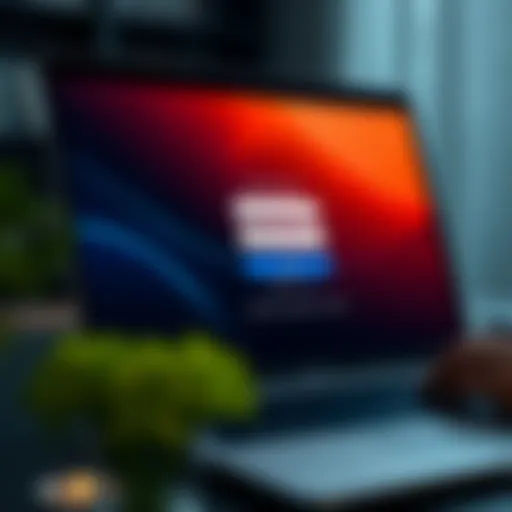 Screenshot of the Olymp Trade login screen on a laptop showing username and password fields