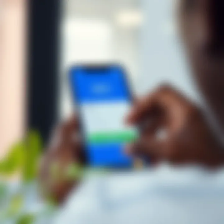 User navigating the Deriv app registration screen on a mobile device with Kenya flag icon