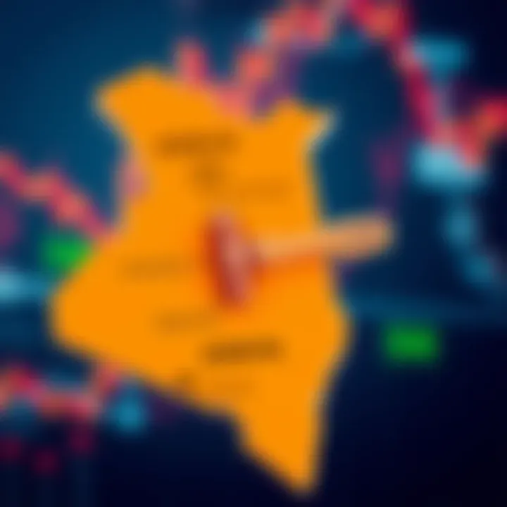 Map highlighting legal considerations for binary bots usage in Kenya