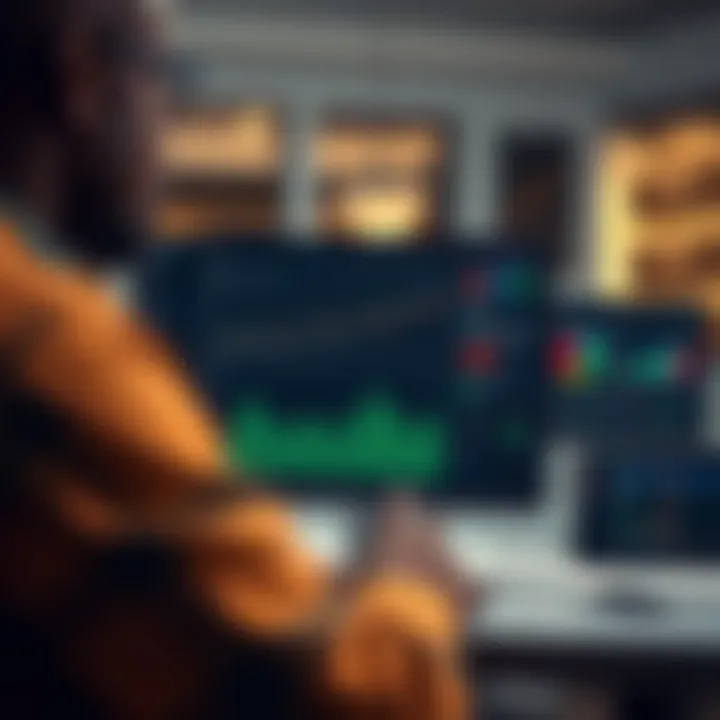 Dashboard display of Maven Trading platform highlighting key features and tools for market analysis