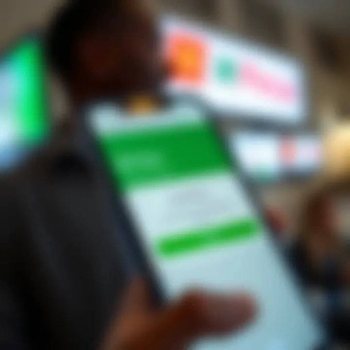 Mobile phone screen displaying M-Pesa transaction confirmation for deposits and withdrawals