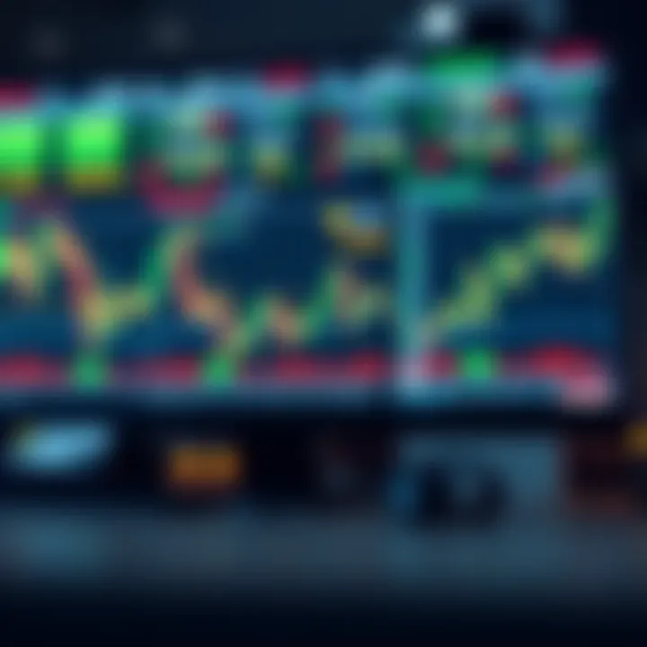 Risk Management Techniques for Forex Bot Trading Conceptual representation of risk management in forex bot trading with charts and alerts