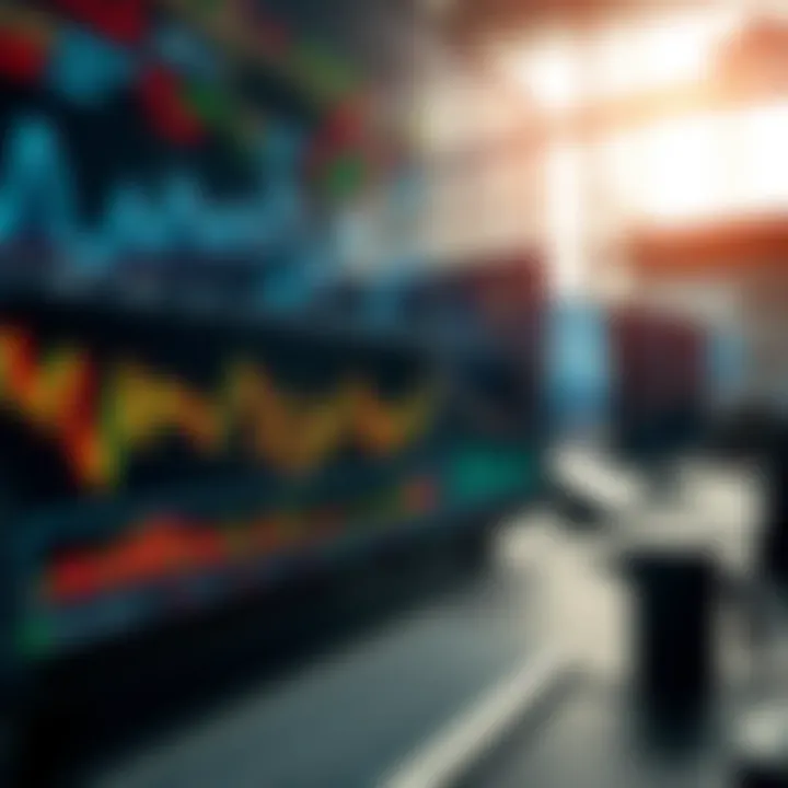 Risk Management Techniques for Derivatives Traders Visual representation of risk management techniques in derivatives trading with charts and protective measures