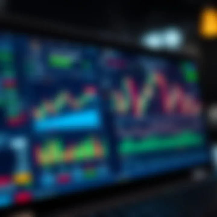 Trading tools and charts interface highlighting key features for Forex trading