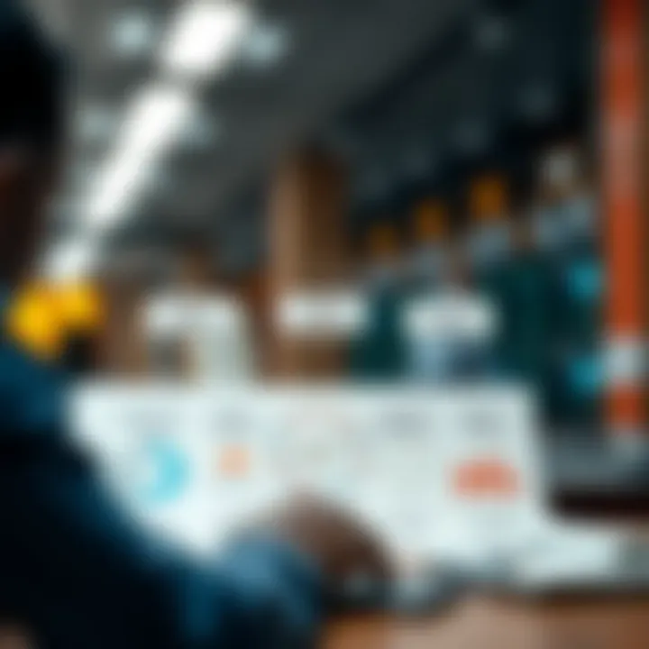 Diagram illustrating the components and flow of a binary trading account system