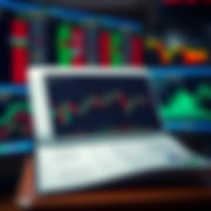 Utilizing PDFs for Chart Pattern Learning and Reference Visual guide showing how to use PDFs to review and reference chart patterns for effective trading decisions