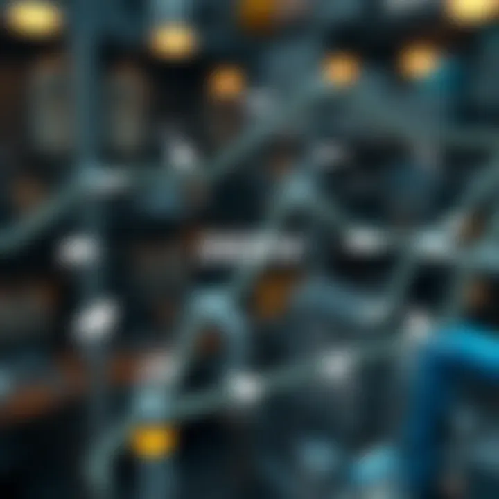 Diagram illustrating diverse practical applications of Deeiv technology in various industry sectors