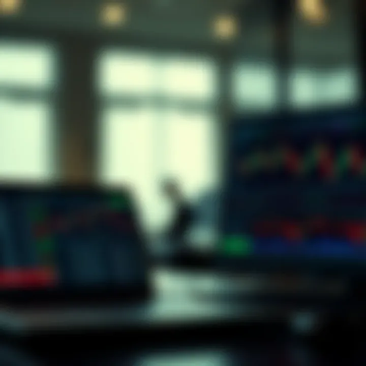 Comparison of demo trading account with virtual funds and real trading account interface