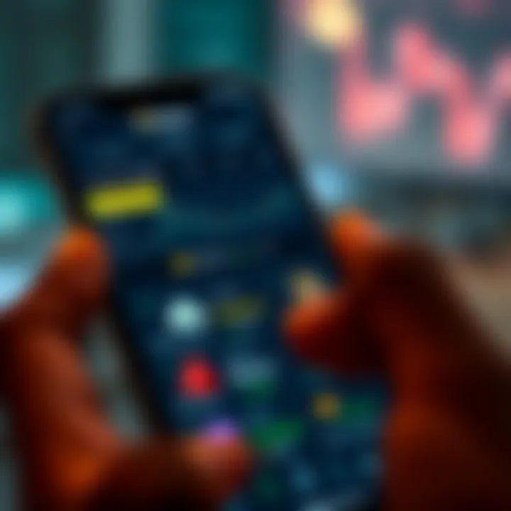 User-friendly interface of the Deriv trading application showcasing various financial assets