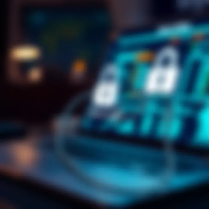 Visual representation of account recovery and troubleshooting for common login problems