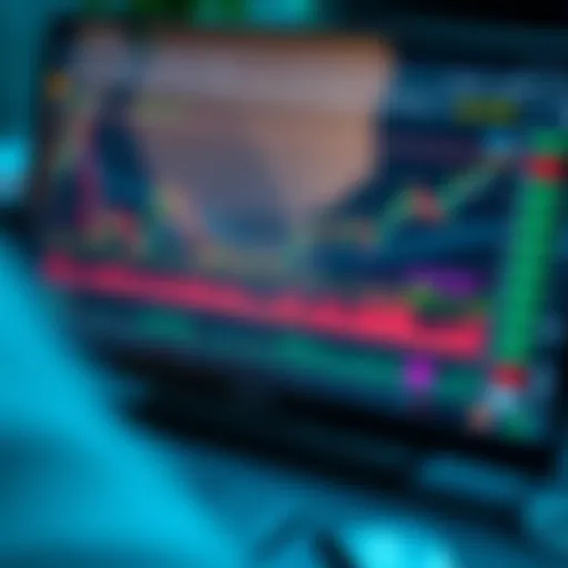 Deriv TradingView Interactive Chart with Technical Indicators Interactive trading chart on Deriv TradingView platform showing candlestick patterns and technical indicators