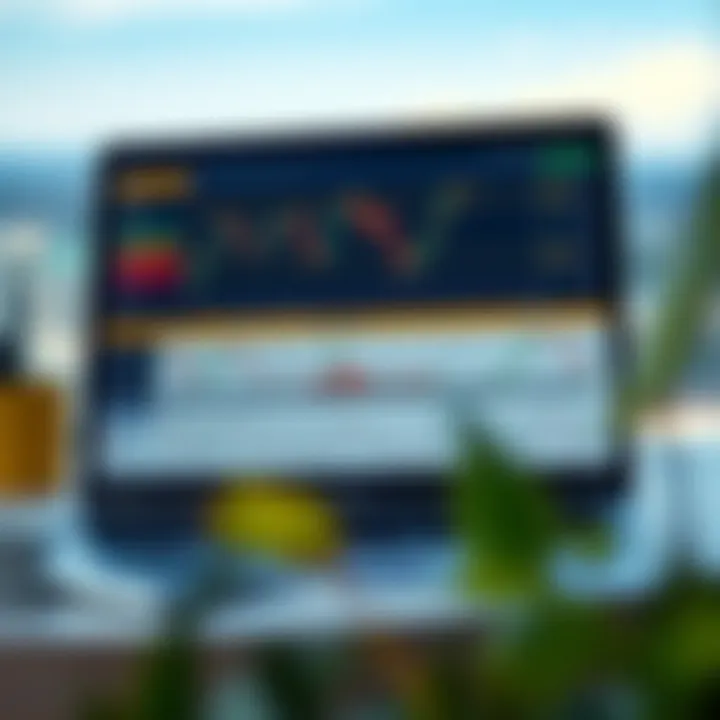 Visual guide showing how to use PDF resources to study forex chart patterns with annotated charts and practical examples