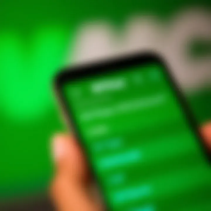 Close-up of a mobile phone screen showing M-Pesa withdrawal options