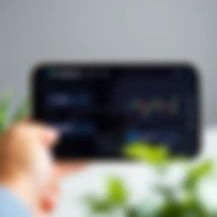 Diagram showing integration between TradingView Deriv APK and Deriv trading platforms on mobile device
