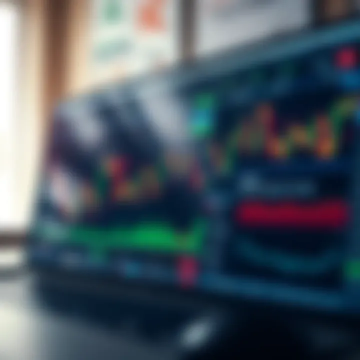 TradingView chart displaying technical indicators alongside Deriv trading interface