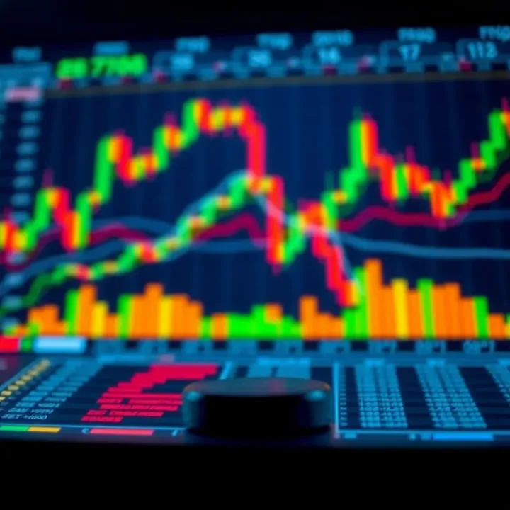 Visual representation of trading strategies and risk management tools in financial markets