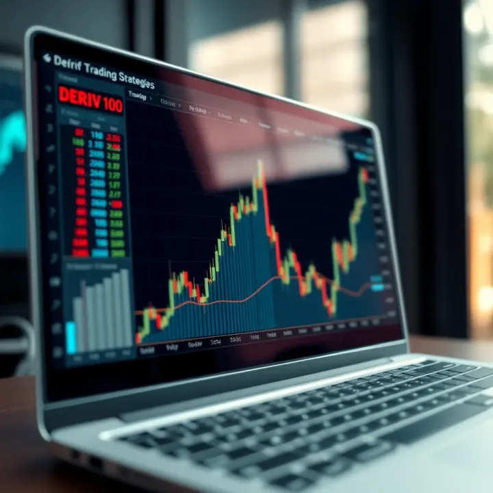 Optimizing Trading Strategies with Deriv Bot Graph illustrating trading strategies and performance metrics optimized by the Deriv trading bot
