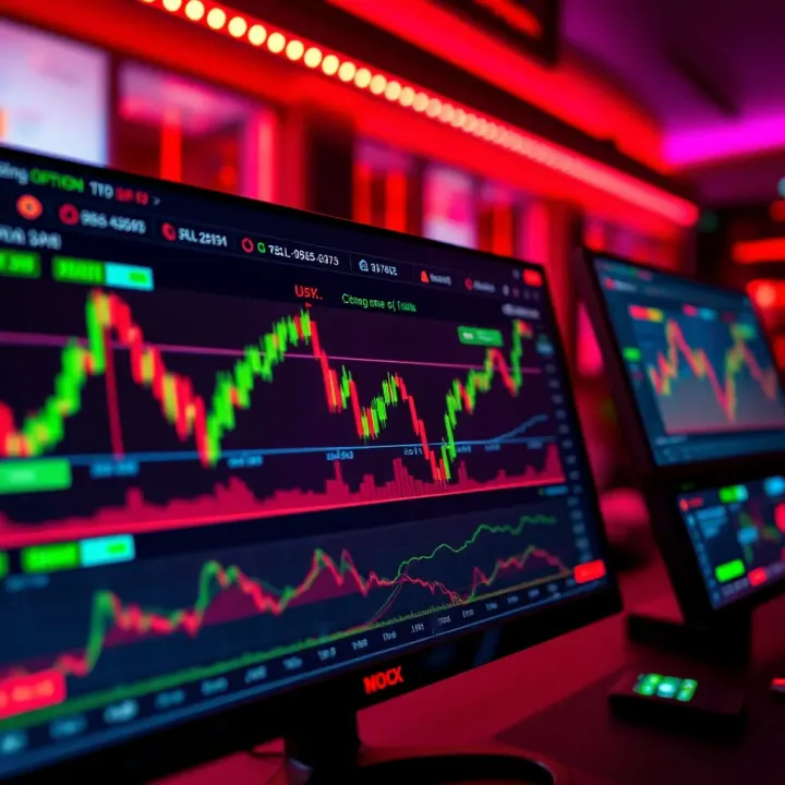 Expert Option Trading Platform Overview User interface displaying various financial instruments available for trading on Expert Option platform