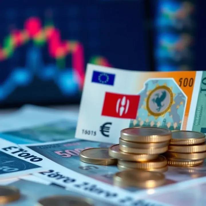 Key Factors Affecting Euro to Kenyan Shilling Currency Exchange Illustration of factors such as market forces and geopolitical events influencing currency exchange rates