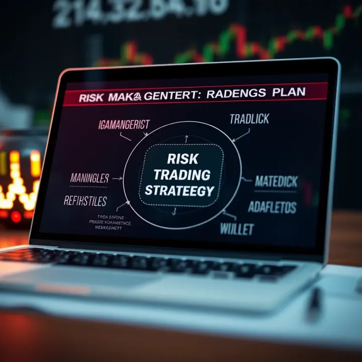 Diagram of risk management strategies and trading plan components