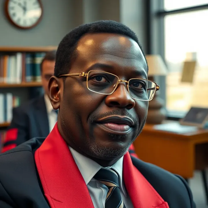 Paul Mugenda's Academic Leadership Portrait of Paul Mugenda in an academic setting
