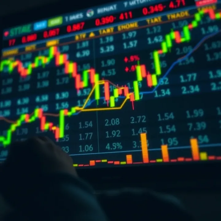 Detailed representation of various binary trading options and their potential outcomes