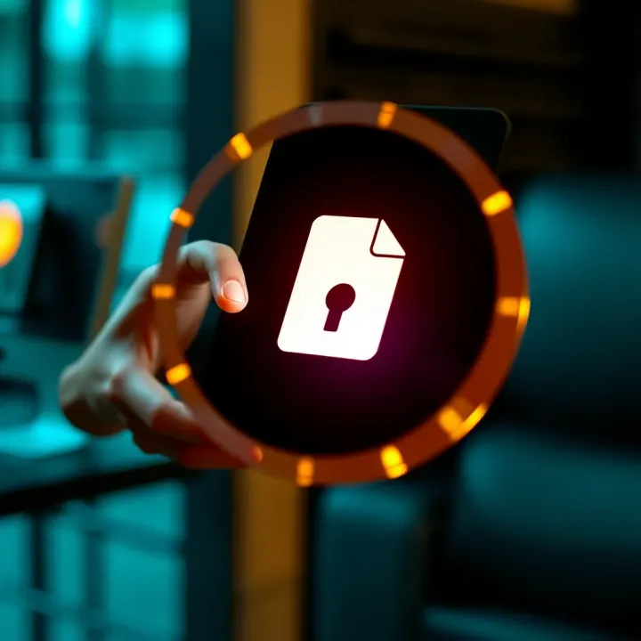 Secure Downloading of Deriv APK for Mobile Devices Illustration of a secure download process showing an APK file being safely transferred to a mobile device