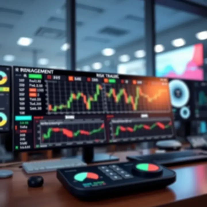 Risk Management and Strategy Dashboard for Binary Trading Dashboard showcasing risk management tools and trading strategies tailored for binary options on TradingView