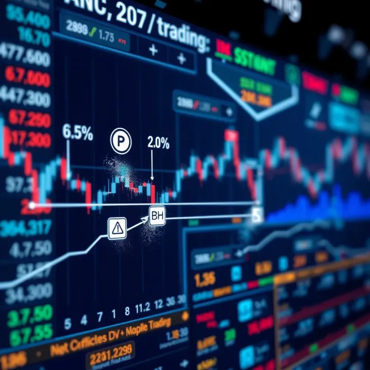 Diagram illustrating automated bot derivatives executing algorithmic trades across multiple financial markets