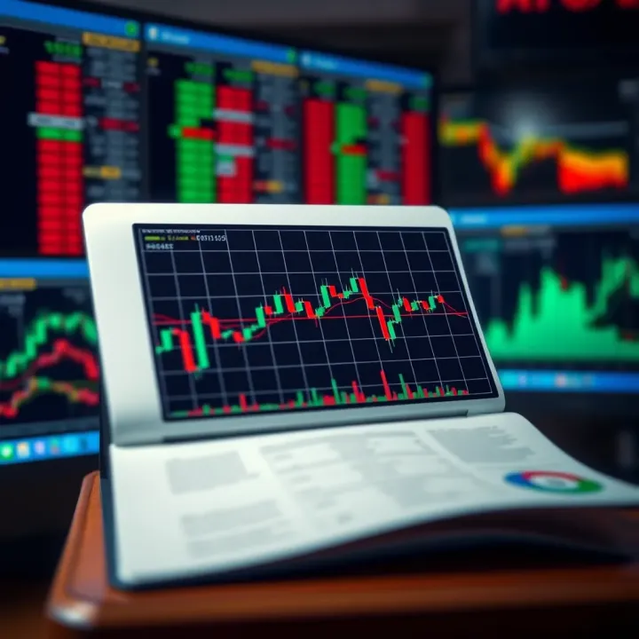 Visual guide showing how to use PDFs to review and reference chart patterns for effective trading decisions