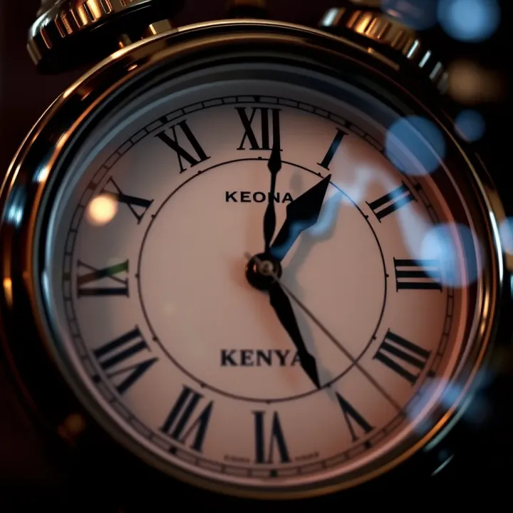 London Forex Session Hours and Kenyan Time Alignment Clock displaying London forex session trading hours overlaid with Kenyan time zone