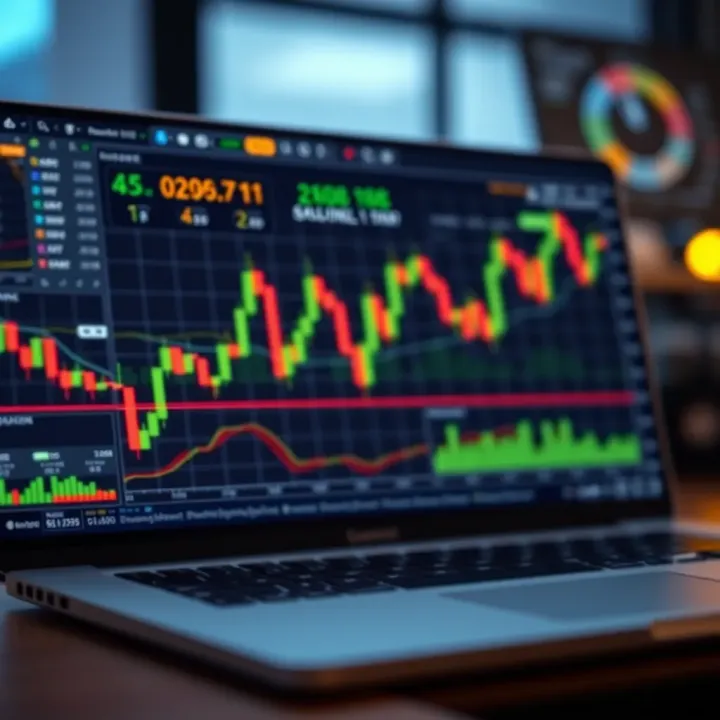 Graphical representation of trading instruments and risk management tools on SmartTrader