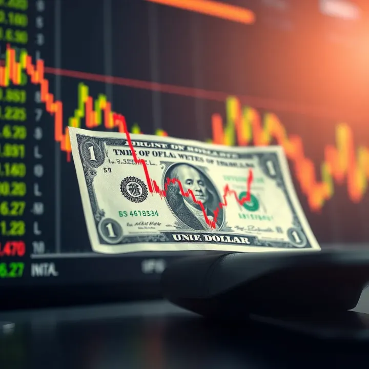 USD to KSh Exchange Rate Trends Influenced by Economic Factors Graph showing fluctuations of US Dollar against Kenyan Shilling with economic indicators background